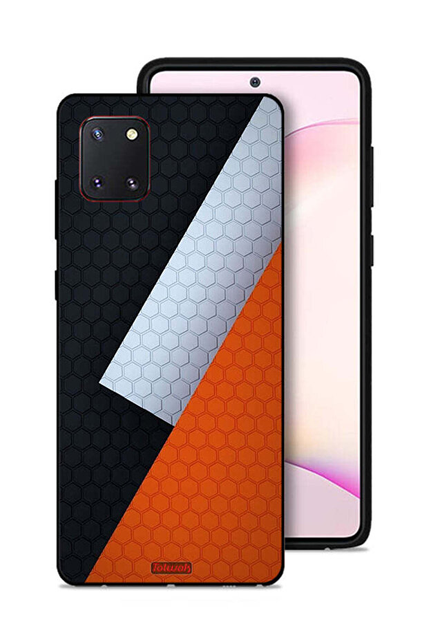 غطاء حماية بنمط لهاتف سامسونج جالكسي نوت 10 لايت - 1