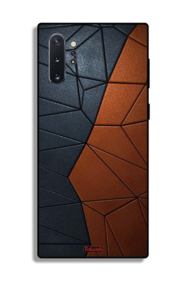 غطاء حماية بنمط لهاتف سامسونج جالكسي نوت 10 بلس - 2