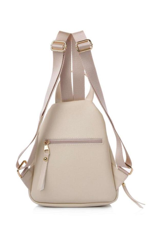 حقيبة ظهر نسائية منقوشة - 4