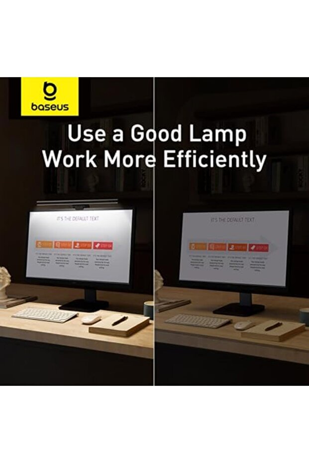 Computer Monitor Light Bar E-Reading USB Powered Monitor Clamp Lamp Dimmable Eye Protect Moni - 3