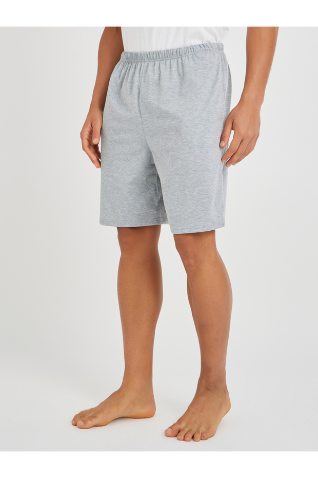 طقم تانك وشورت سادة بقصّة عادية - 4