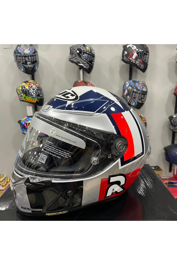 RPHA1 KASK BEN SPIES SILVERSTAR MC21 - 2