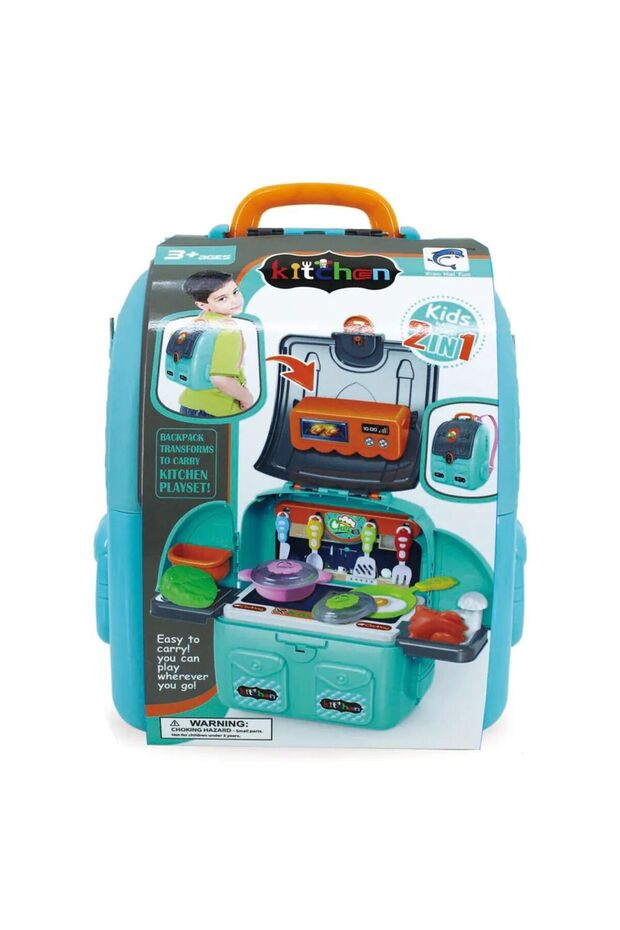 Kitchen Backpack Blue - 2