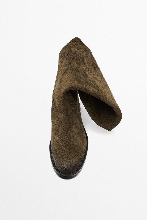 Deri binici çizmesi - 3