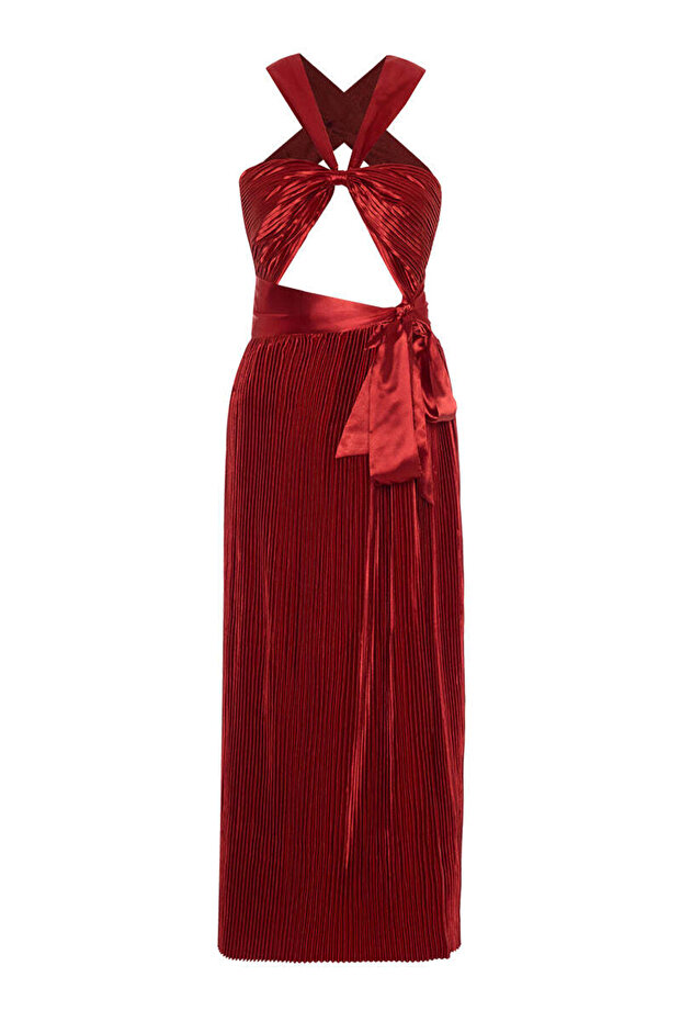 JAGGER MIDRIFF DEKOLTELİ ELBİSE - 2