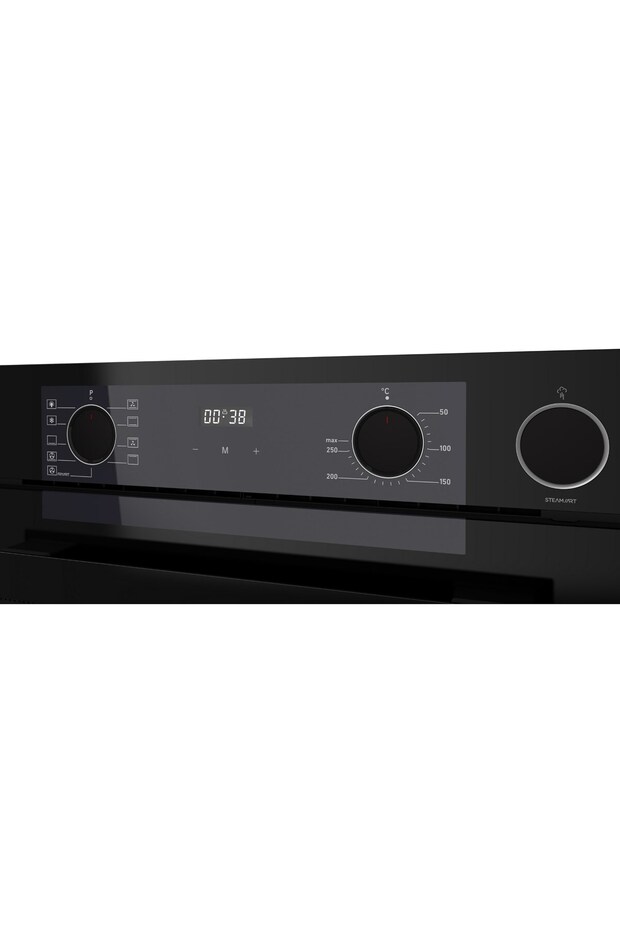 New Fryart & Steamart CS Seriisi Ultra Sessiz Siyah Ankastre Set ( QEP64CS-CS205FA-D080-SA ) - 8