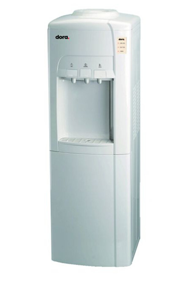 Water Cooler with Upper Loading, 3 Valves, Beige - 1