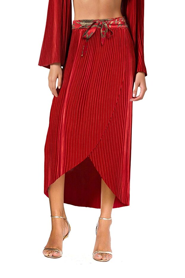 JAGGER PLİSELİ ETEK - 1