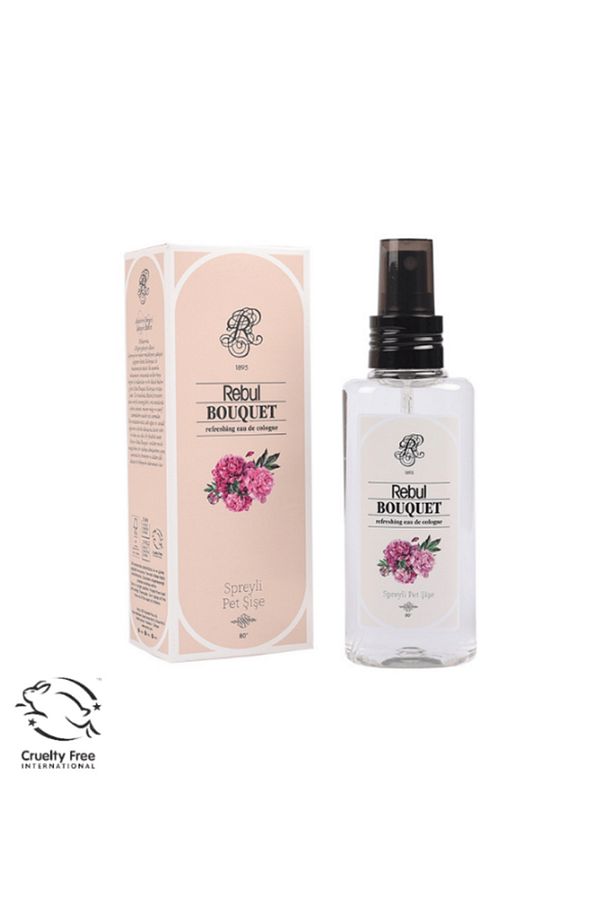 Bouquet 6’lı Set: 3x250ml Cam Şişeli Kolonya, 500ml Duş Jeli, 500ml Sıvı Sabun, 125ml Sprey Pet - 5