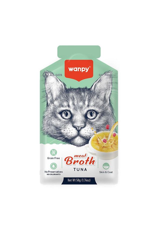 Karışık Aromalı Kedi Çorbası 50 gr x 30 Adet Sıvı Kedi Ödülü - 7