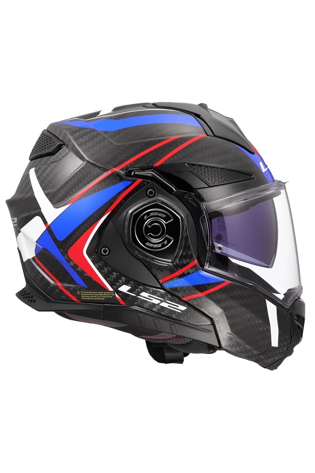 ADVANT X KARBON FUTURE II BEYAZ-MAVİ KASK - 6