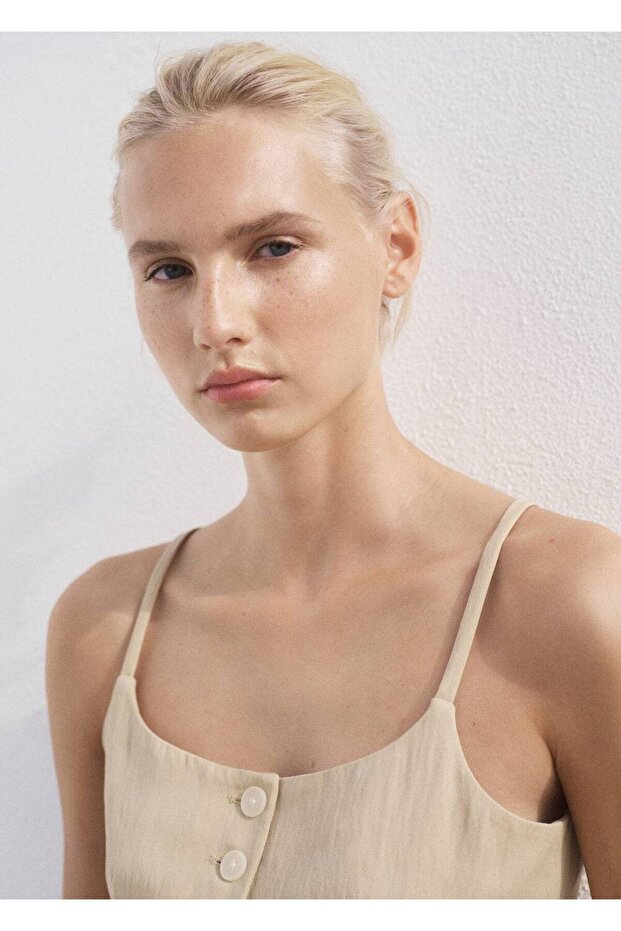 Lyocell kumaş yelek - 7