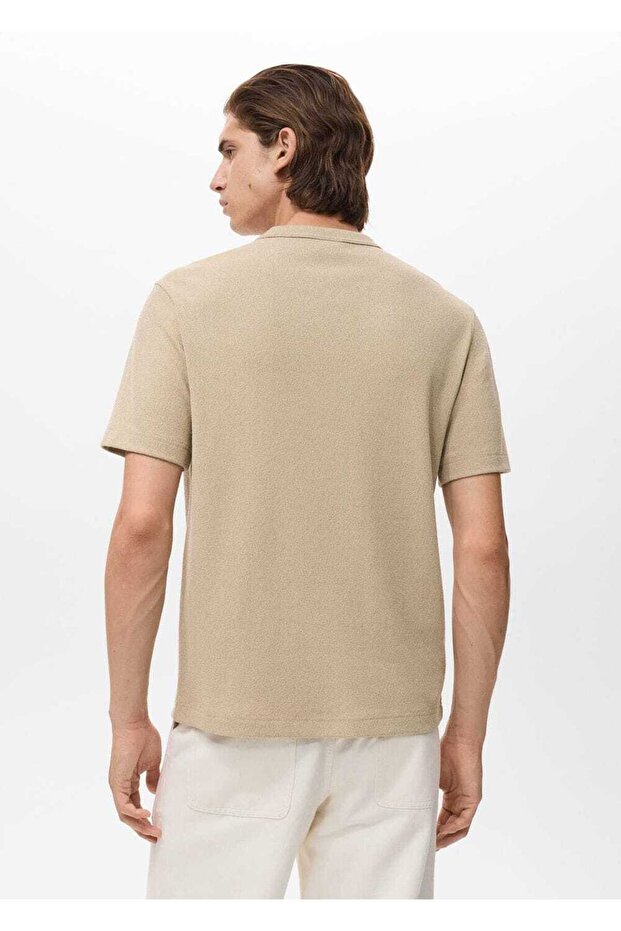 İnce örgülü tişört - 4