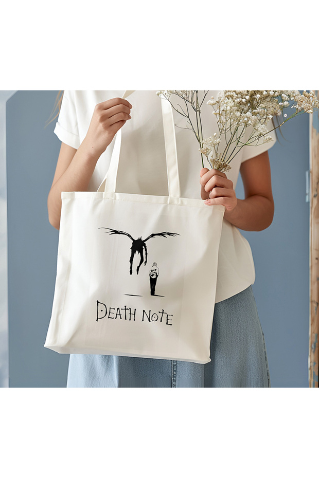 حقيبة قماش منقوشة من ديث نوت - 3