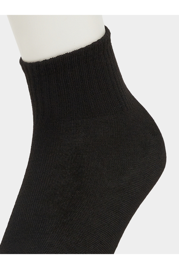 Set of 5 - Solid Crew Socks - 3