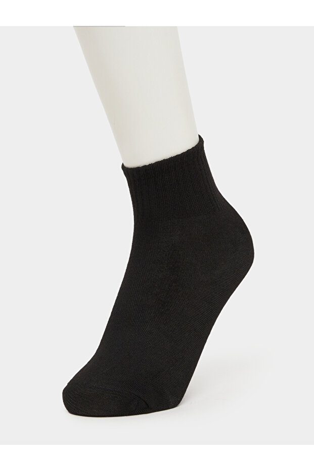 Set of 5 - Solid Crew Socks - 2