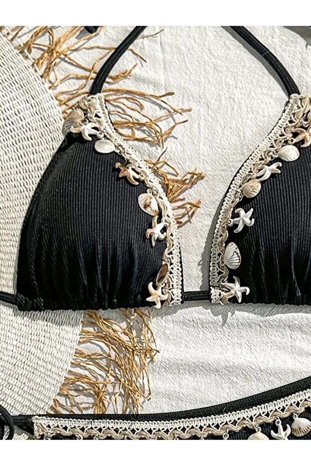Aksesuarlı Bikini Takımı - 3