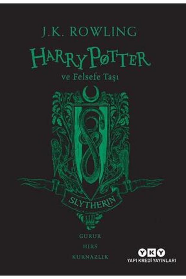 Harry Potter Ve Felsefe Taşı 20. Year Slytherin Special Edition + Reading Stickers