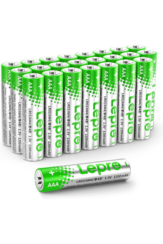 Lepro AAA Alkaline Batteries 24 Pack