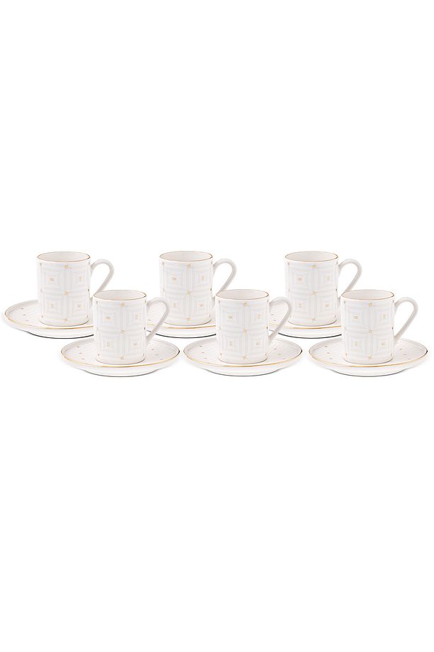 Dore 12 Parça 6 Kişilik Kahve Fincan Takımı 90 ml - 3