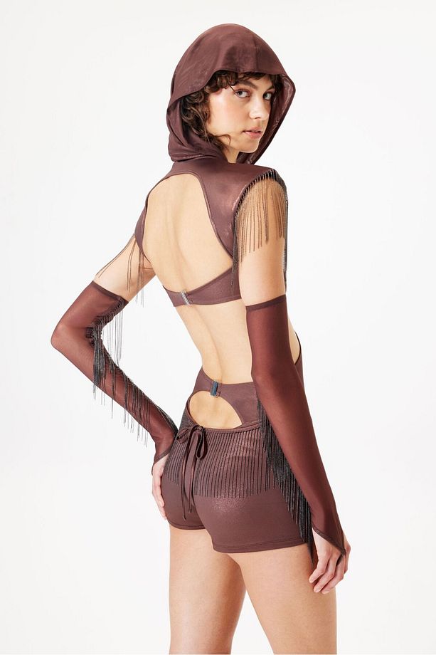 Artemis Playsuit - Kahverengi - 6