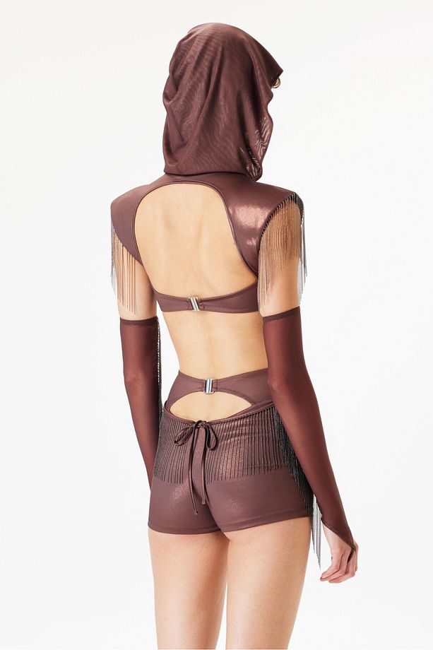 Artemis Playsuit - Kahverengi - 2