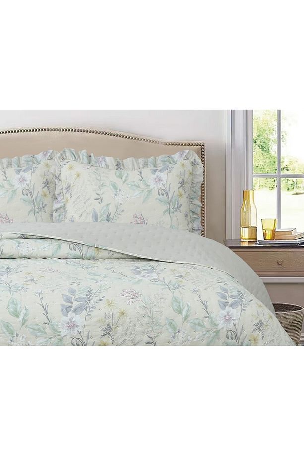 Breeze Fırfırlı Çift Kişilik Yatak Örtüsü Seti - 260x240 cm - 3