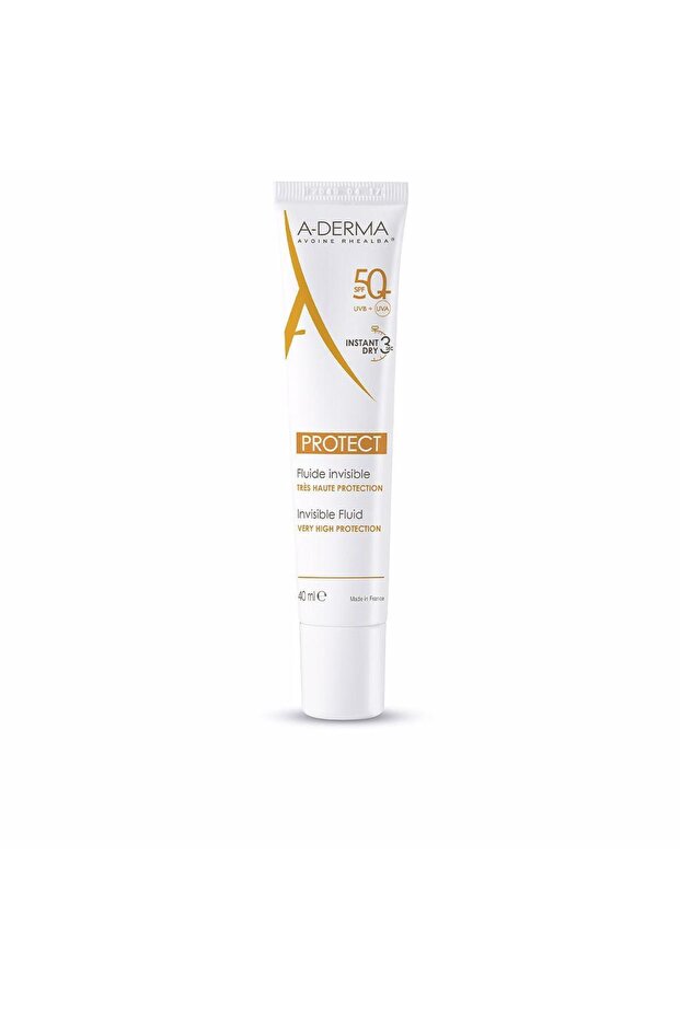 Fluid protector Aderma SPF 50+, 40 ml - 1
