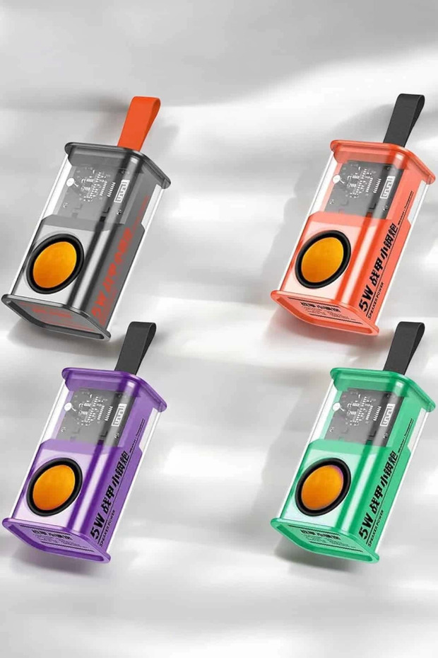 Bluetooth Hoparlör Taşınabilir Kablosuz Speaker - 3