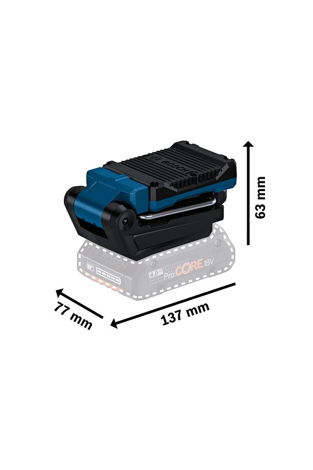 GLI 18V-800 Akülü Led Çalışma Lambası (Akü ve Şarj Yoktur) 0601443600 - 2
