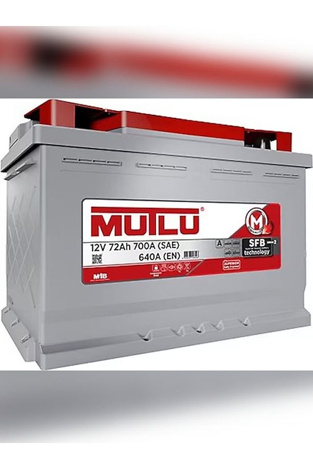 MUTLU 12 V 72 AH AMPER SFB AKÜ - 6