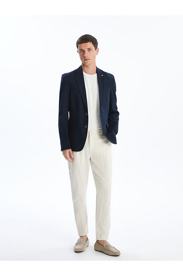 LCW Dar Kalıp Erkek Blazer Ceket - 2