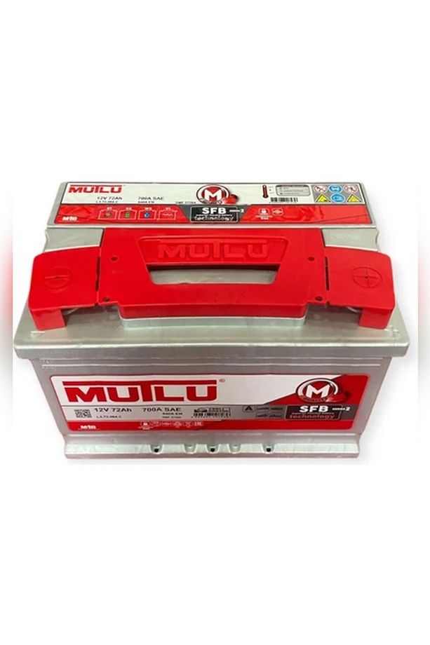 MUTLU 12 V 72 AH AMPER SFB AKÜ - 4