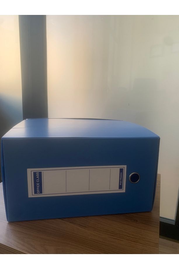 İzge Arşiv ve Proje Klasörü 29 x 36 x 20 Mavi 25Li Paket - 4