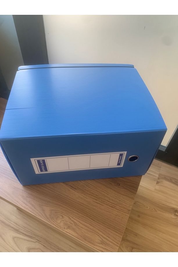 İzge Arşiv ve Proje Klasörü 29 x 36 x 20 Mavi 25Li Paket - 3