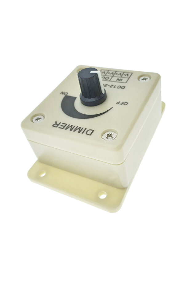 Adjustable LED light switch DC 12-24V 8A, dimmer controller maximum 96W - 7