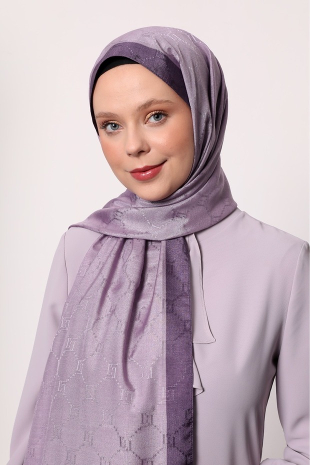 Monogram Şal Yeni Desen - 1