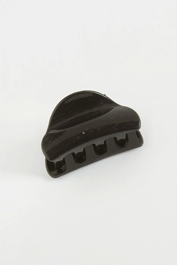 Oval Shaped Mini Hairpin (4 cm) Matte Practical Half-Pick-Up Women's Hair Clip