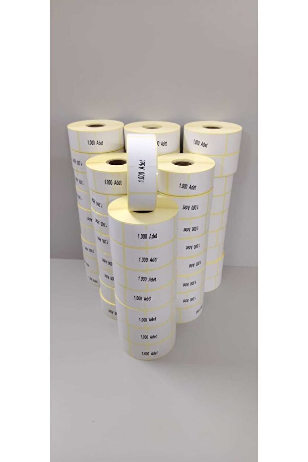 40x30 Termal Barkod Etiket 1 Rulo 1.000 Adet( RİBONSUZ BASKI ALINIR) - 4