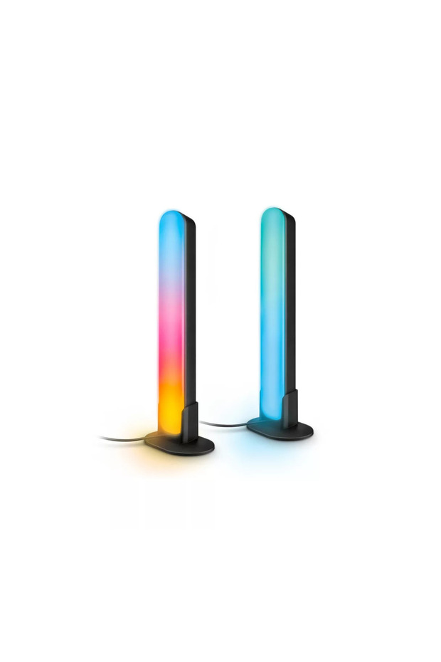 2'li Gradient Işık Barı - Siyah (30 cm) - 2