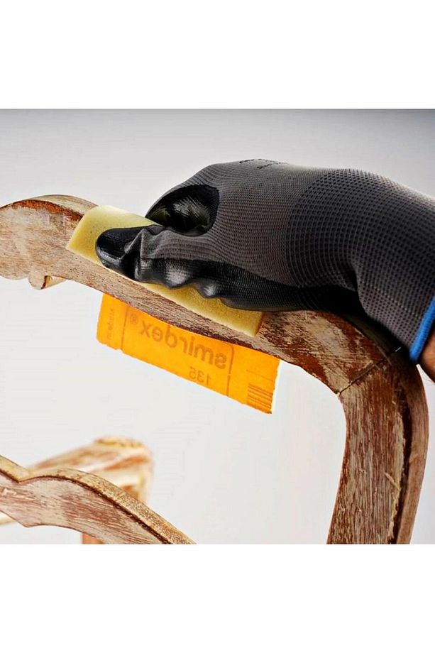 Abrasoft Sünger Rulo Zımpara Kağıt Zımpara El Zımparası 115 mm (800 Kum) 25 cm (1 Adet) - 5