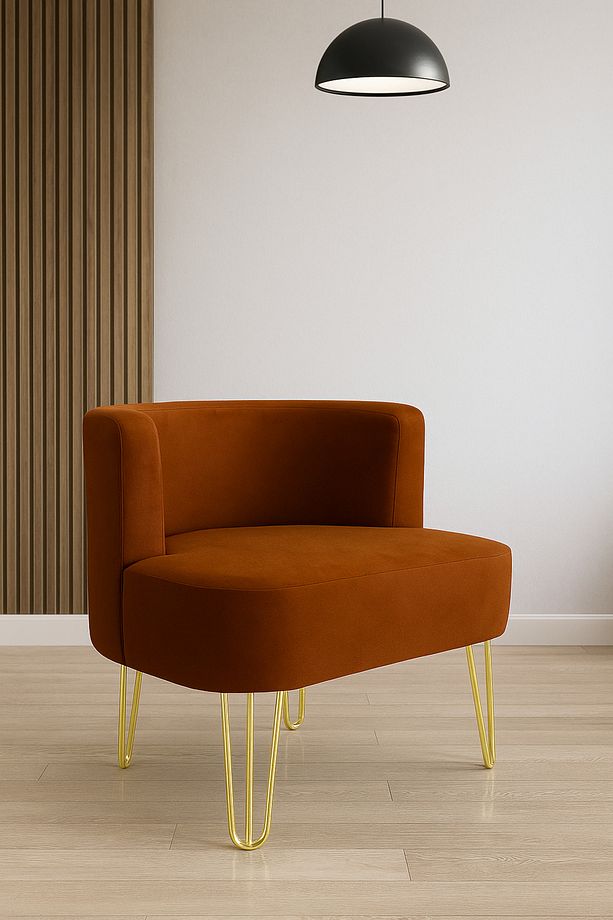 Elegance 2'li Çay Seti Berjer Ve Puf Takımı - 2