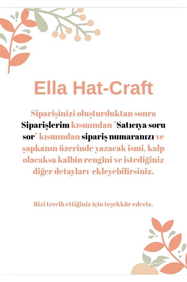 İsme Özel Yazlık Hasır Şapka-Kişiselleştirilebilir Hasır Şapka - 3