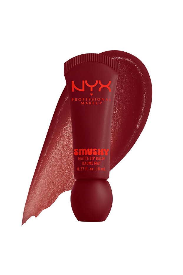 Smushy Matte Lip Balm, Soft Diffused Color, Matte Finish, Swipe 2 Smooth