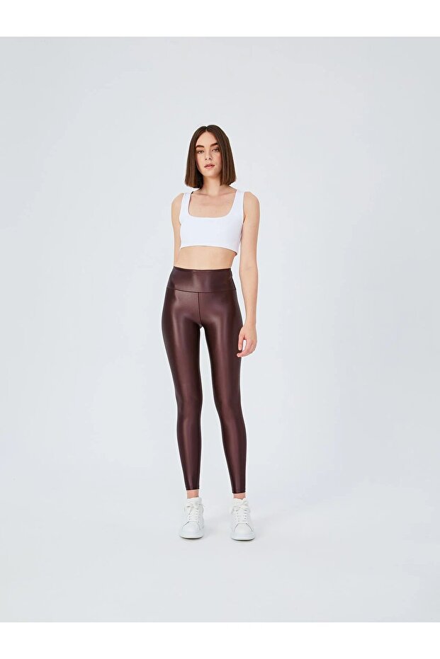 الجوارب LeatherX براون