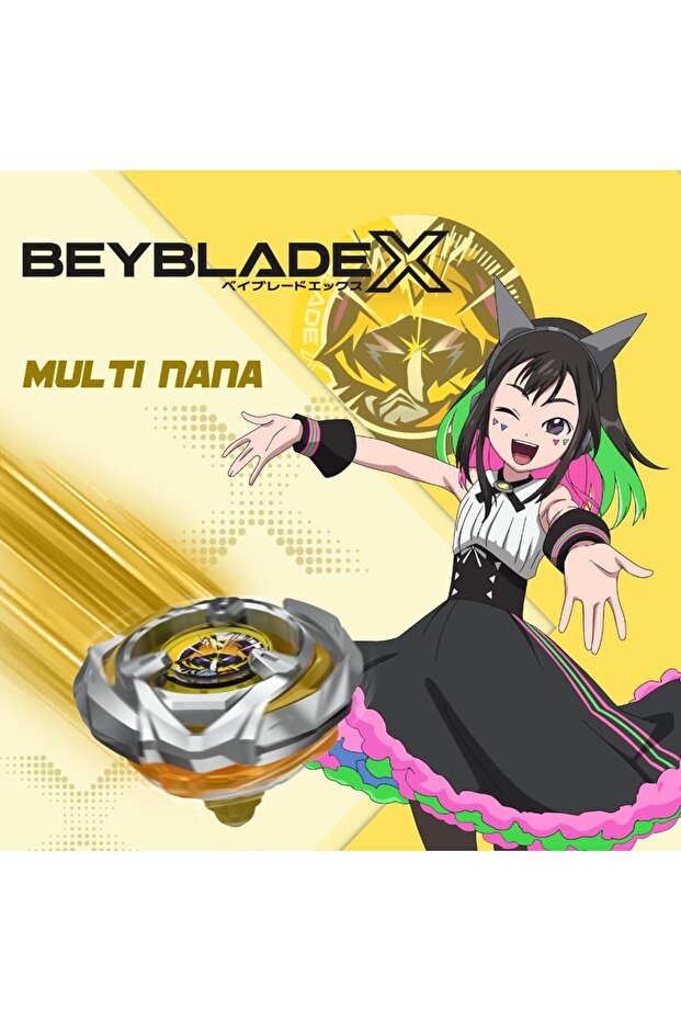 Takara Tomy X Arrow Mysterious 4-80B Stamina Tipi Başlangıç Seti + Fırlatıcı - 7