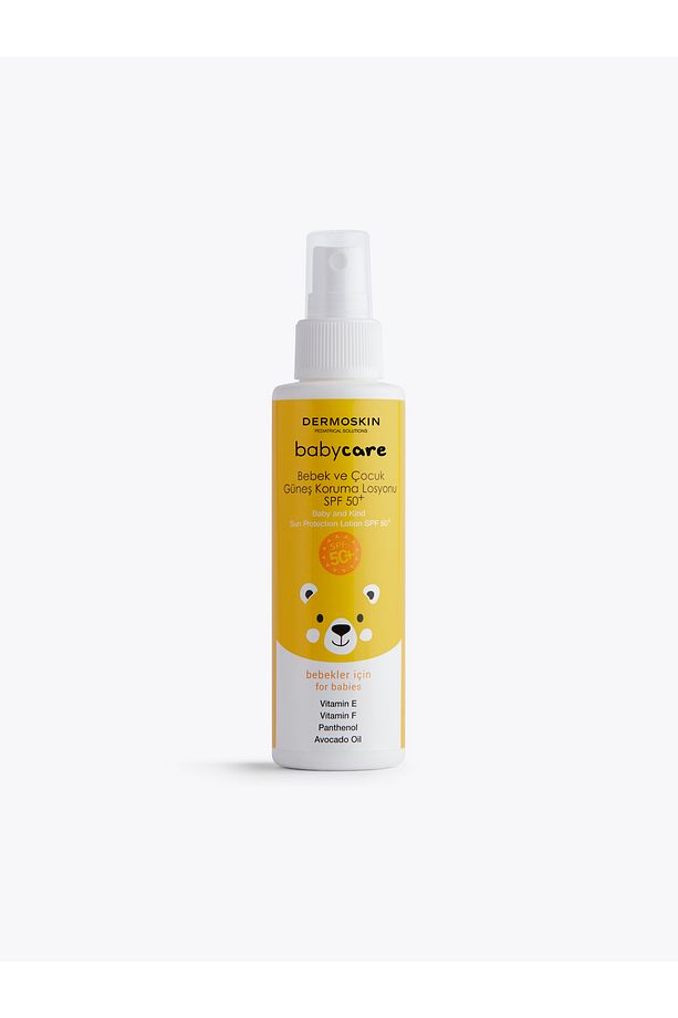 Babycare Bebek ve Çocuk Güneş Koruma Vücut Losyonu | Spf 50+ | Probiyotikli UVA & UVB | 100 ml - 1