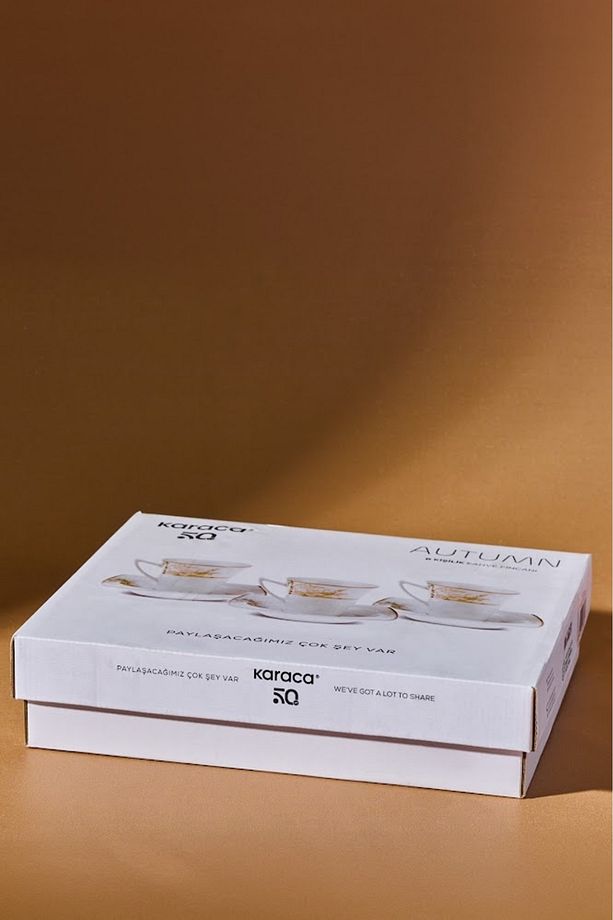 Autumn 6 Kişilik Kahve Fincan Takımı 85 ml - 6