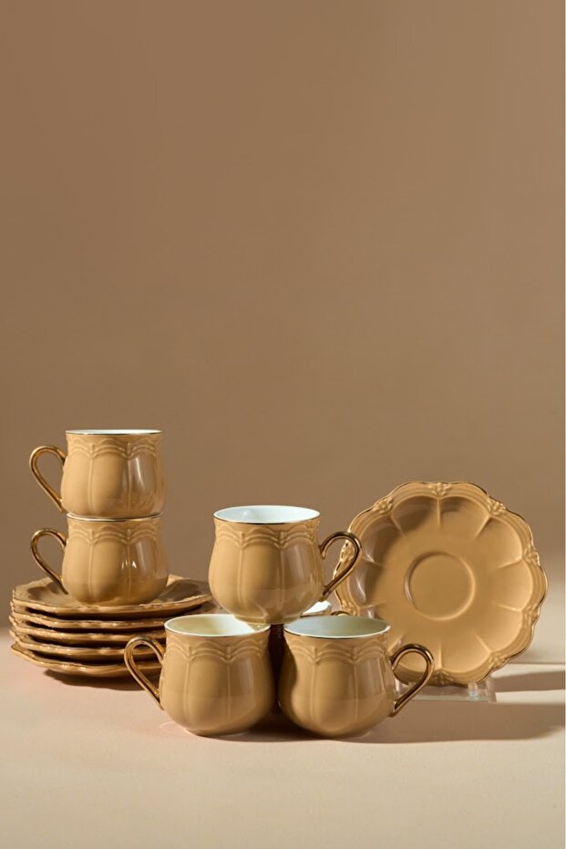 Misto Coffee Cup Set for 6 Persons 90 ml