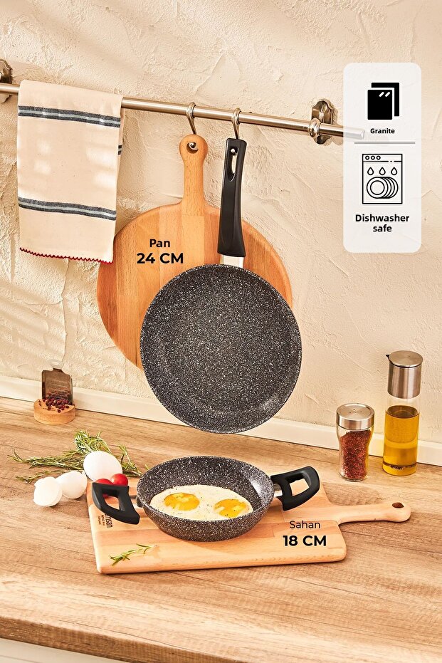 Luna 2 Piece Pan and Pan Set